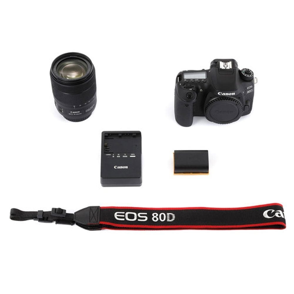 あすつく】-Canon EOS 80D EF-S 18-135 IS USM Kit