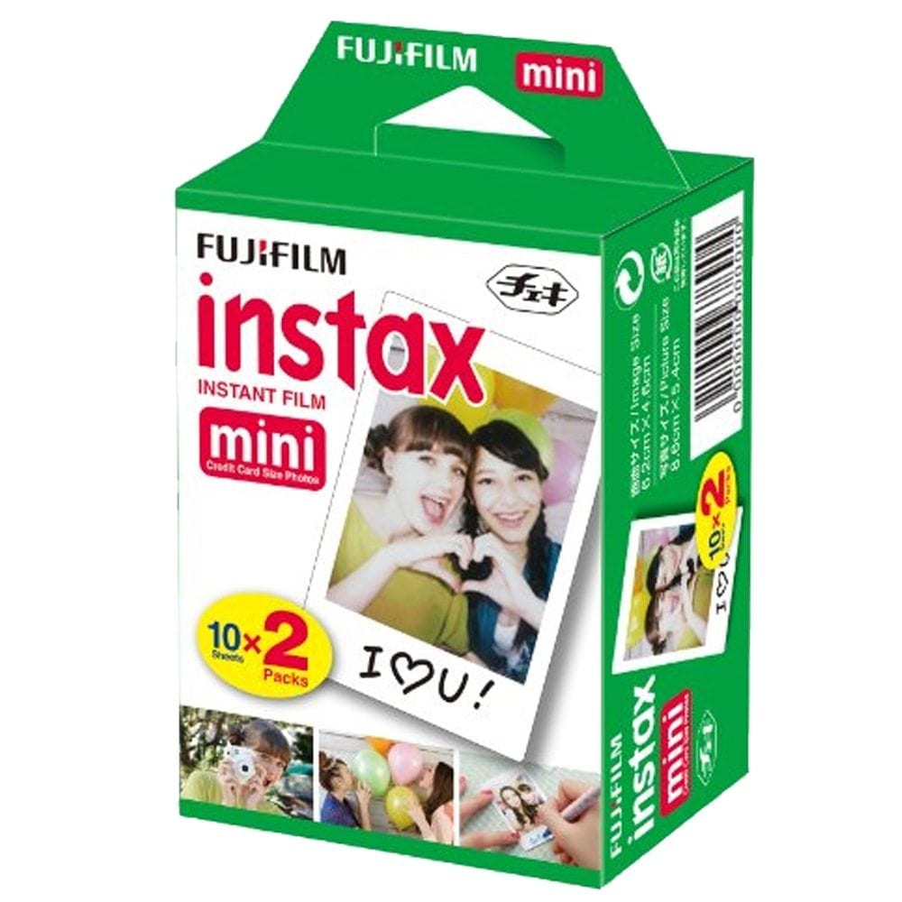helper Doe herleven serie Photo4Less | 5 Packs of Fujifilm Instax Mini Twin Pack Instant Films - 100  Exposures!