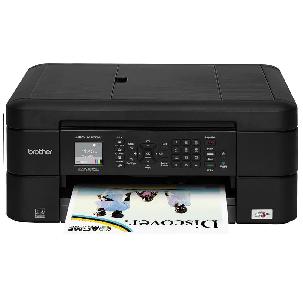 Photo4less Brother Mfc J480dw Wireless Inkjet Color All In One Printer Refurbished 7136