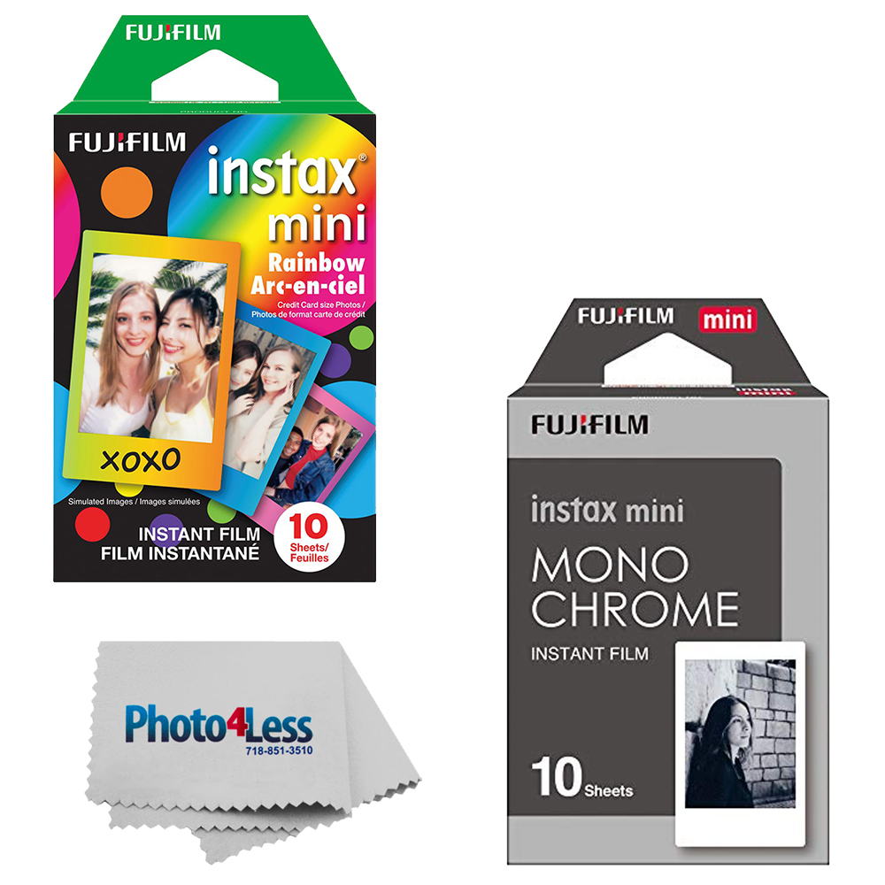Fujifilm Instax Mini Rainbow Instant Film - 10 Exposures