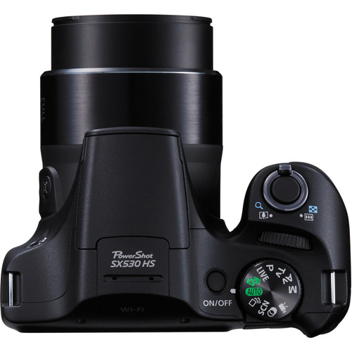Canon PowerShot SX530 HS 16MP Digital Camera with Flexible Tripod 