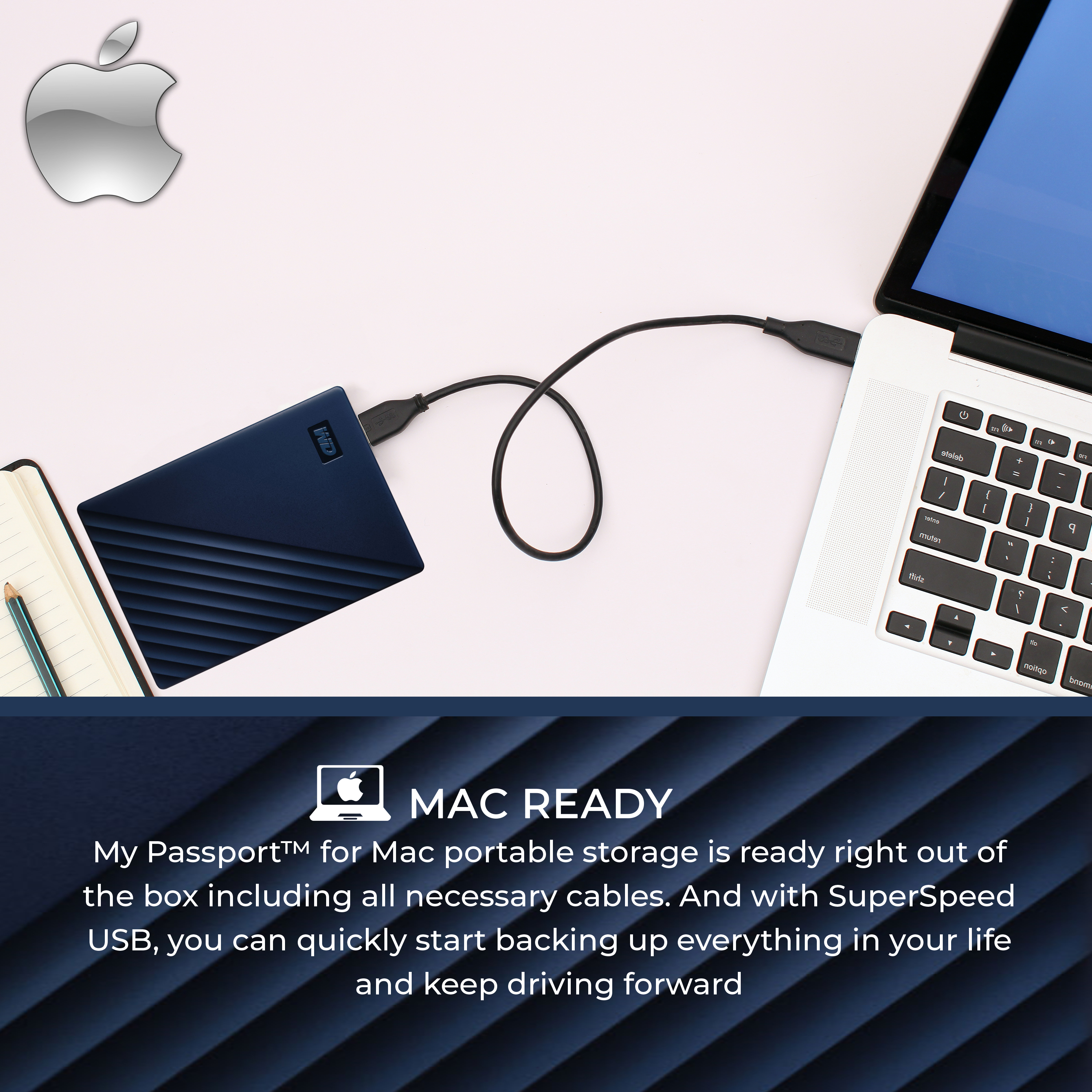 wd my passport for mac cable
