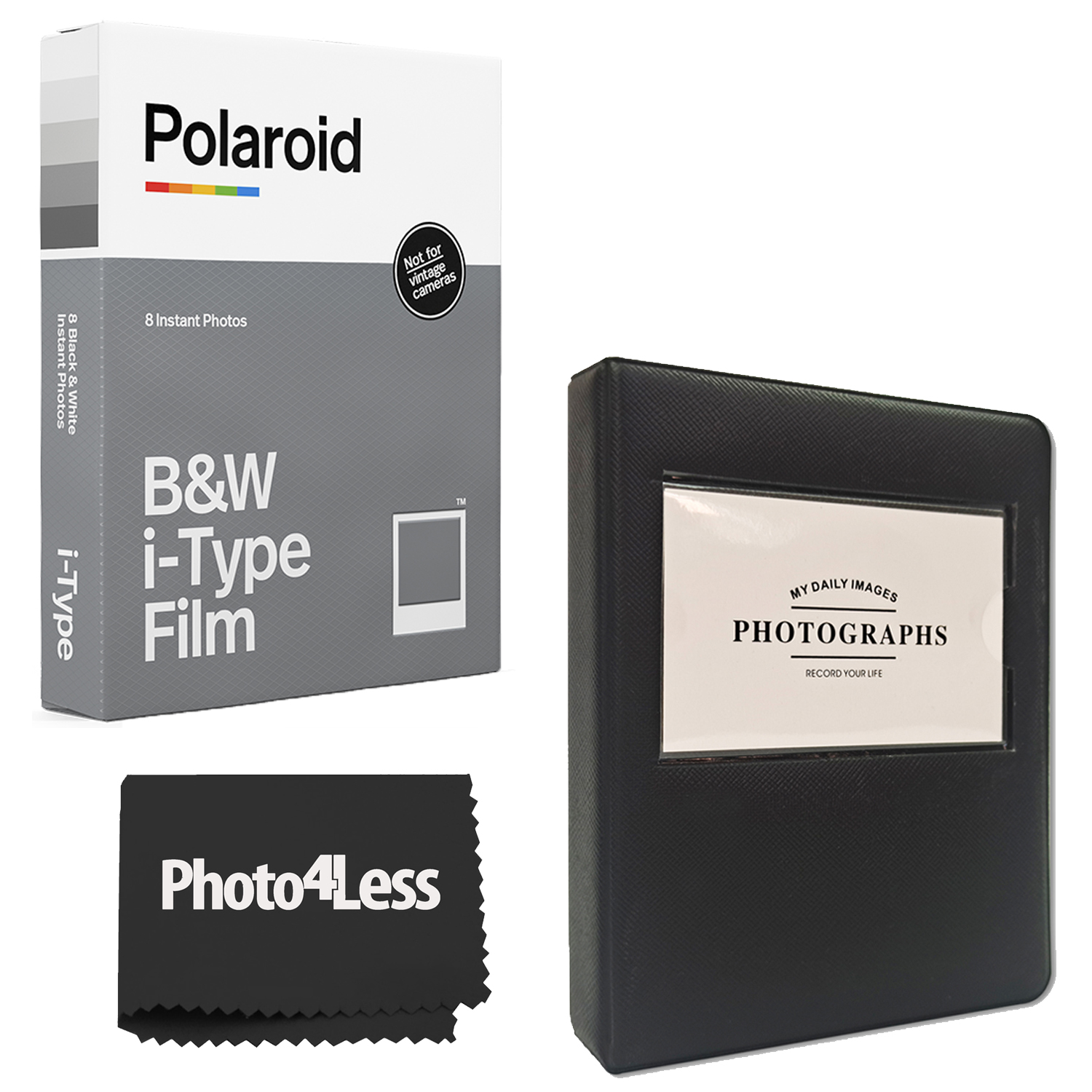 Polaroid B&W Film for I-Type 