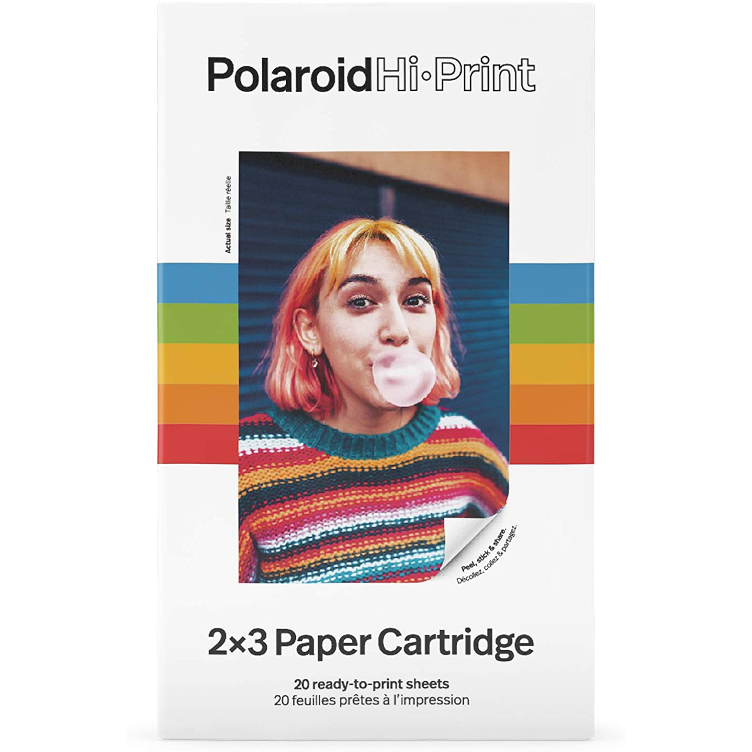 Polaroid 2 x 3 Premium ZINK Borderless Photo Paper (20 sheets