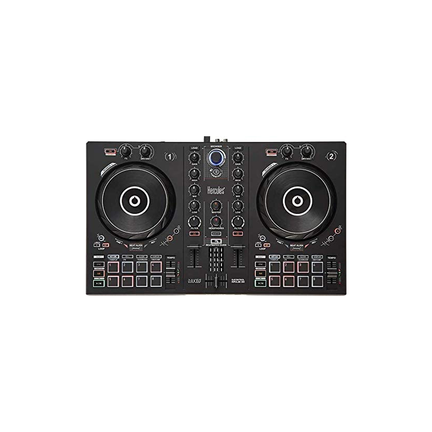 Hercules DJ Control Inpulse 300, Black 