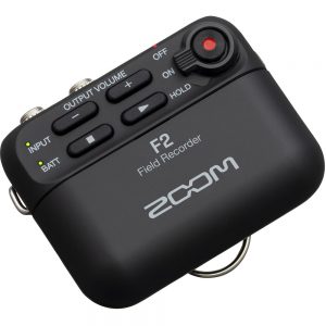 zoom recorder 2 stereo inputs lavalier mic