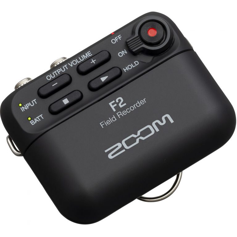 zoom recorder 2 stereo inputs lavalier mic