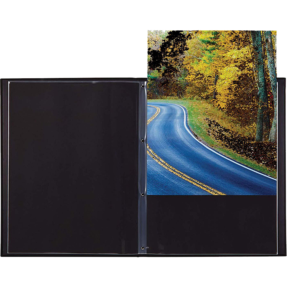 Itoya Art Profolio Presentation Book with 11x14 24 Pocket Pages, 48 Views  IA1211