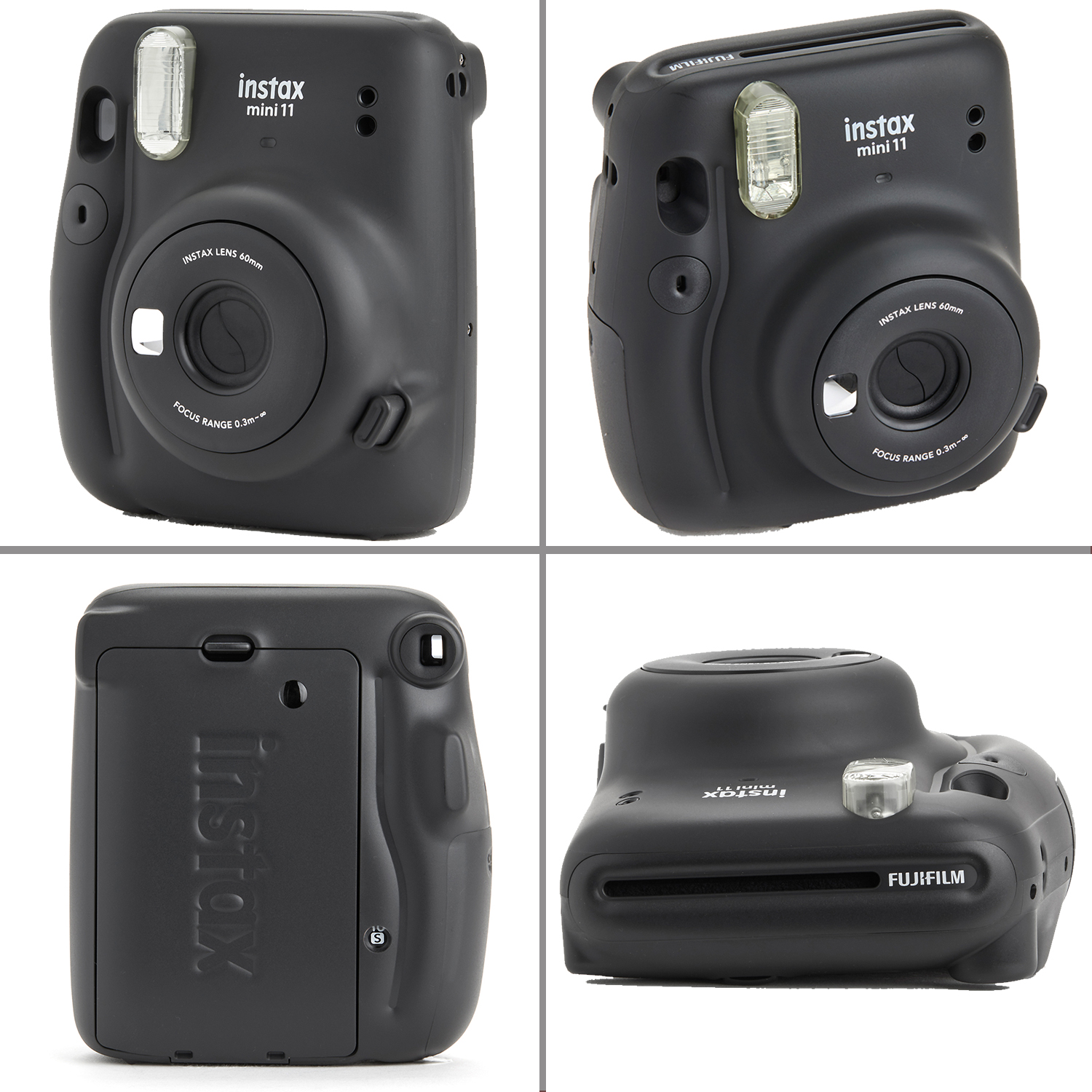 Photo4Less | Fujifilm Instax Mini 11 Instant Camera - Charcoal