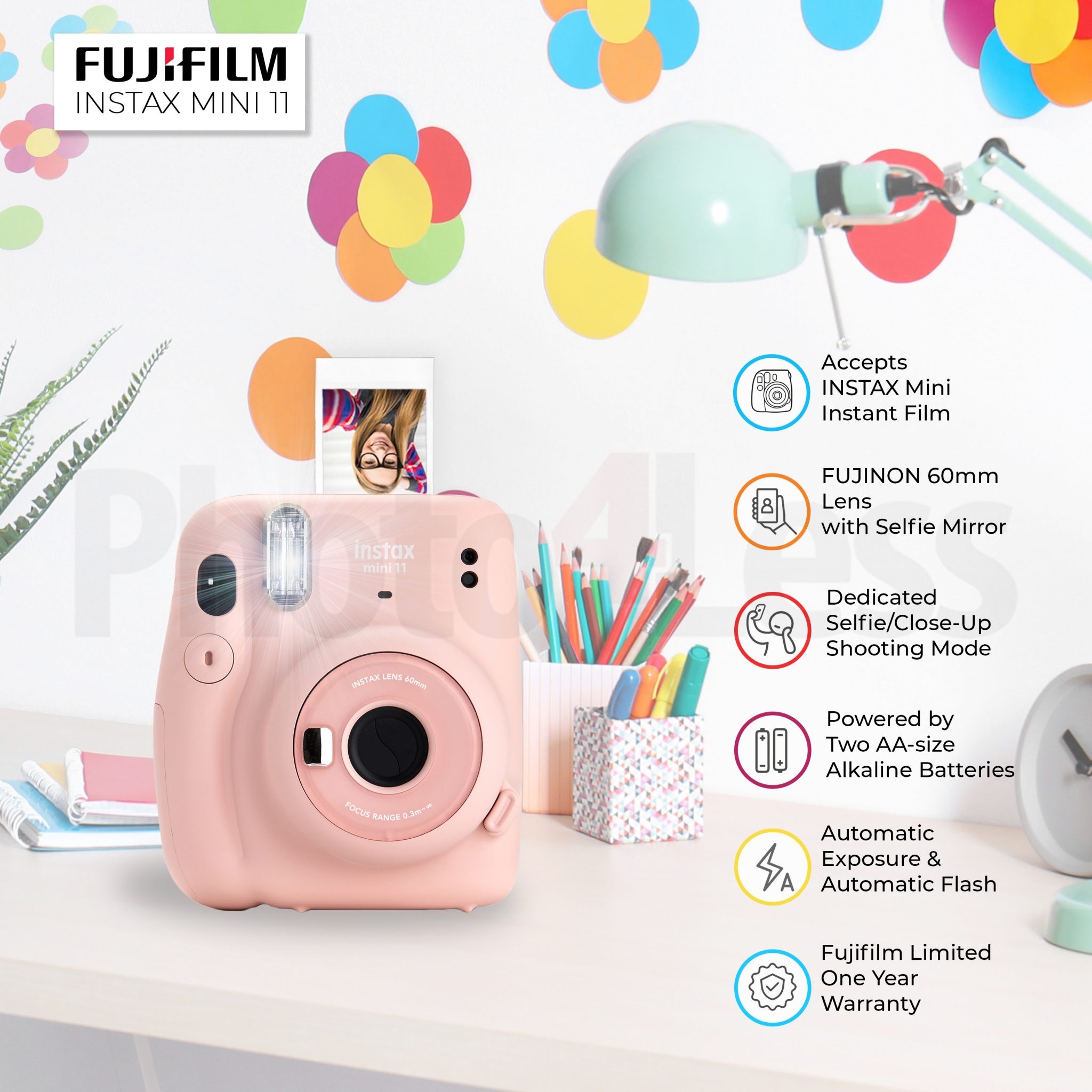 Fujifilm Instax Mini 11 Rosa
