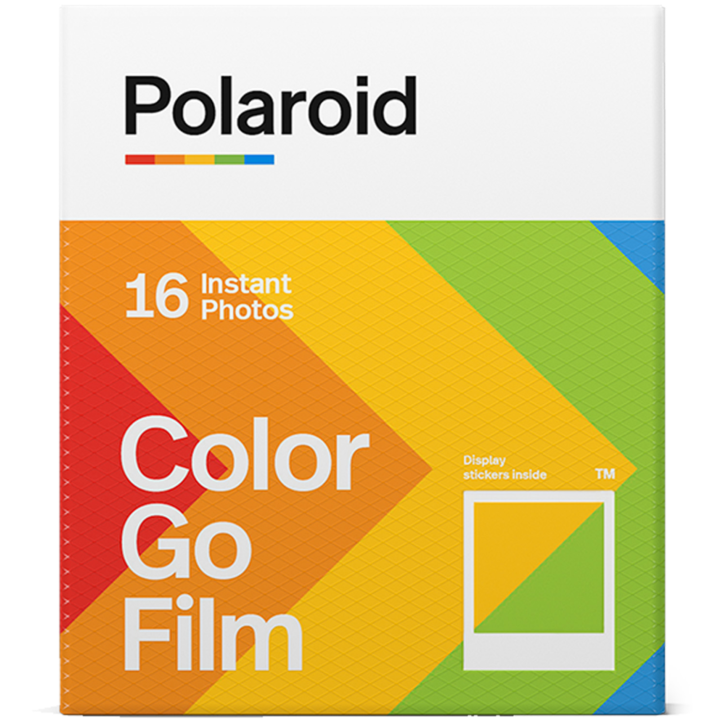 Polaroid Go Colour Instant Film Black Frame Edition (16 Instant Photos)